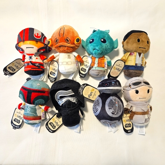 Hallmark Itty Bittys Star Wars Lot 8 - Picture 1 of 16